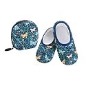 Snoozies Skinnies Travel Slippers for Women