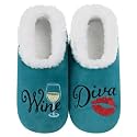 Snoozies Slipper Socks -Funny Quote