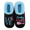 Snoozies Slipper Socks -Funny Quote