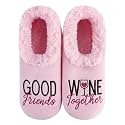 Snoozies Slipper Socks -Funny Quote