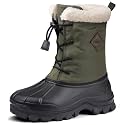 Snow Boots for Men Waterproof Lightweight Winter Men's Snow Boots