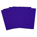 Snow Crafts A4-Size Coloured Crafts Sheets 75-95 GSM (Pack of 100 Sheets) (Black)