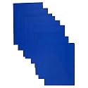 Snow Crafts A4-Size Coloured Crafts Sheets 75-95 GSM (PACK OF 100 SHEETS) (Royal Blue)