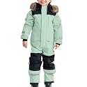 Snow Suit for Kids Girls Boys One Piece Snowsuit Waterproof Windproof Winter Outdoor Overalls Snowboarding Ski Suits