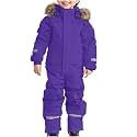 Snow Suit for Kids Girls Boys One Piece Snowsuit Waterproof Windproof Winter Outdoor Overalls Snowboarding Ski Suits