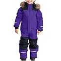 Snow Suit for Kids Girls Boys One Piece Snowsuit Waterproof Windproof Winter Outdoor Overalls Snowboarding Ski Suits