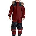 Snow Suit for Kids Girls Boys One Piece Snowsuit Waterproof Windproof Winter Outdoor Overalls Snowboarding Ski Suits