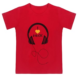 snowball printed regular fit t-shirt top for girlskids