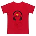 Snowball Printed Regular Fit T-Shirt Top for GirlsKids