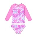 Snowheart Girls Swimsuit Long Sleeve Rash Guard