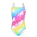 Snowheart Girls Swimsuit One-Piece Bathing Suits Multicolor Kids Sport Summer Beach Swimwear for 2-12 Years Old