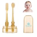 SNOWIE SOFT® Baby Oral Cleaning Brush 2 in 1 Toothbrush Tongue Brush