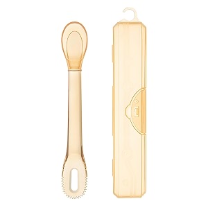 snowie soft 3 in 1 baby puree spoon dual end fruit puree feeding spoon