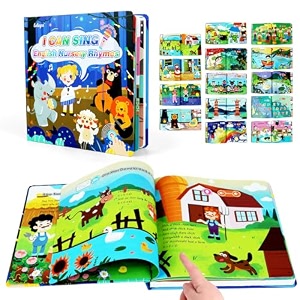 snowie soft busy board for toddlers 1-3 with finger puppets for kids farm animals quiet busy binder book for toddlers 1-3 montessori busy board toys to study farm animals knowledge travel toys