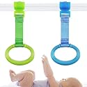 SNOWIE Soft Baby Pull Up Ring for Crib, Standing Aid, 2Pcs, 6-18 Months