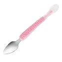 SNOWIE Soft 2-in-1 Serrated Fruit Spoon Scraper for Baby Feeding