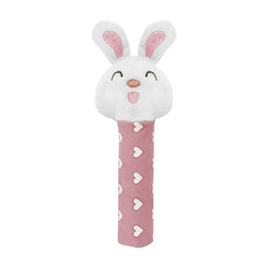 SnugglePuff Bunny Rattle Soft Toy for Babies