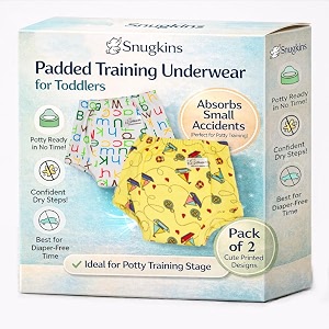 snugkins - snug potty training pull-up pants for babiestoddlerskids reusable potty training padded underwear