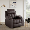 SNUZSPACE Leatherette Manual Recliner