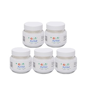 so sweet 100 suagr free natural xylitol powder sweetener 200gm-pack of 5