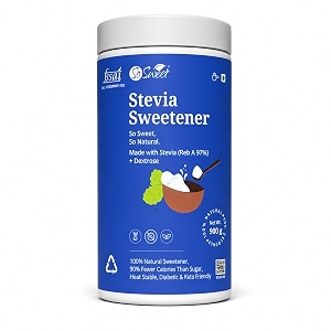 so sweet stevia sugar-free natural sweetener 150gm low-calorie 100 natural tastes like sugar safe for diabetics ideal for cooking baking and sweetening drinks