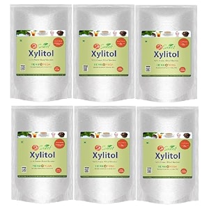 so sweet xylitol 250 gm 100 natural sweetener - sugarfree pack of 06