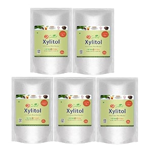 so sweet xylitol 250 gm 100 natural sweetener - sugarfree pack of 05