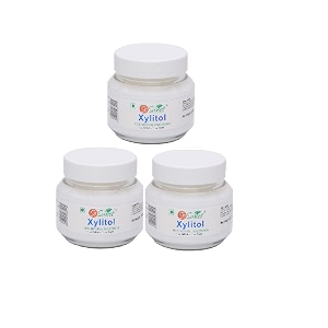 so sweet xylitol powder sugar free natural sweetener 200gm-pack of 3
