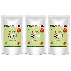so sweet xylitol - sugar-free natural sweetener for diabetes zero calories 750gm pack of 3 250gm each ideal for baking cooking and sweetening diabetic-friendly and keto safe