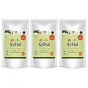 So Sweet Xylitol - Sugar-Free, Natural Sweetener for Diabetes, Zero Calories, 750gm (Pack of 3, 250gm Each), Ideal for Baking, Cooking, and Sweetening, Diabetic-Friendly and Keto Safe