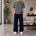 Sobbers Straight Fit Men Dark Blue Jeans