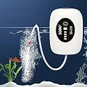 Sobo SB Series Single Outlet Aquarium Battery Air Pump, Rechargeable and Portable, Large Battery Capacity for Aquariums, Outdoor, Fishing and Power Cut (SB-218)