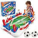 Soccer Board Game for Kids: Mini Table Top Foosball Table Indoor Games, Pinball Machine for Boys 5 6 7 8-12 Years Old, Interactive Tabletop Football Toys Birthday Sports Gifts