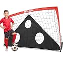 Soccer Goals for Backyard, 6x4 / 9x5 FT Soccer Net with Target Gate