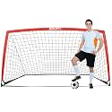 Soccer Goals for Backyard, 6x4 / 9x5 FT Soccer Net with Target Gate