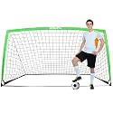 Soccer Goals for Backyard, 6x4 / 9x5 FT Soccer Net with Target Gate