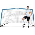 Soccer Goals for Backyard, 6x4 / 9x5 FT Soccer Net with Target Gate