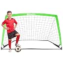 Soccer Goals for Backyard, 6x4 / 9x5 FT Soccer Net with Target Gate