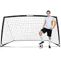 Soccer Goals for Backyard, 6x4 / 9x5 FT Soccer Net with Target Gate