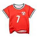 Soccer Jersey Kids Boys Argentina Jersey Shirt Soccer Boys Tshirts Round Neck Short Sleeve Top