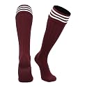 Soccer Socks With Fold Down Top - European Style for Adults - Men and Women