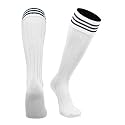 Soccer Socks With Fold Down Top - European Style for Adults - Men and Women