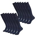 Soccer Socks Knee High for Baseball Softball Football 2/6/12 Pairs