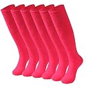 Soccer Socks Knee High for Baseball Softball Football 2/6/12 Pairs