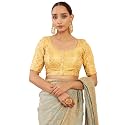 Soch Women39s Art Silk Floral Half Sleeve