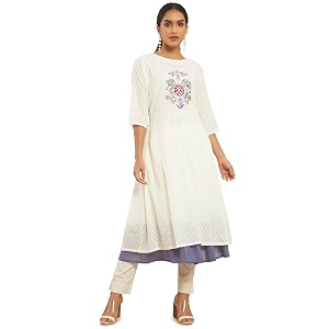 Soch Womens Cotton Blend Regular Fit Solid