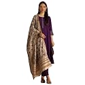 Soch Womens Blend Woven Design Suit Set
