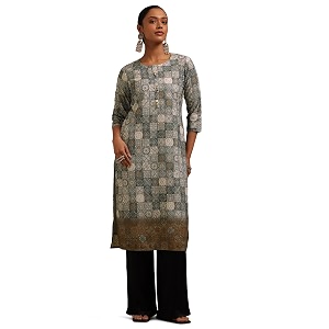 Soch Womens Ethnic Motifs Kurta with Thread