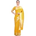 Soch Womens Ethnic Motifs Woven Design Jacquard Weave Art Silk Saree