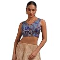 Soch Womens Georgette Floral Print Padded Blouse